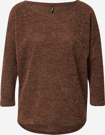 ONLY Sweater 'ALBA' in Brown: front