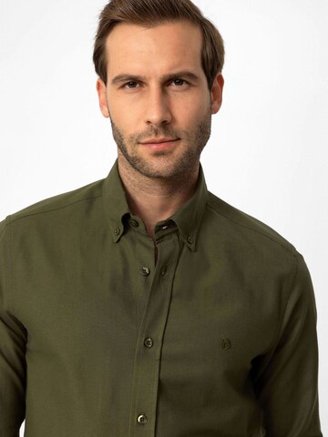 Dandalo Regular fit Button Up Shirt in Green
