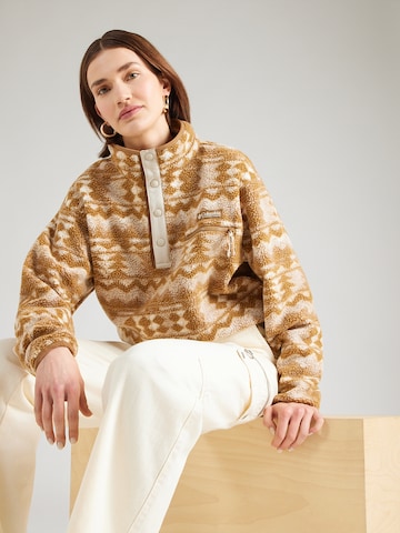 COLUMBIASportski pulover 'Helvetia™ II' - smeđa boja