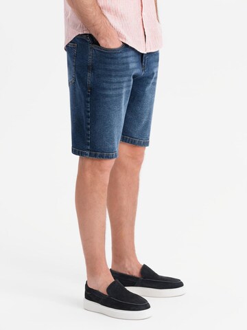 Ombre Regular Jeans in Blauw