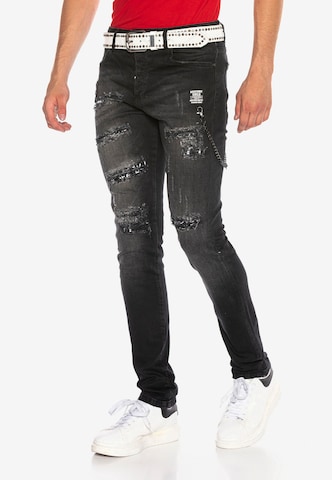 CIPO & BAXX Slim fit Jeans in Black