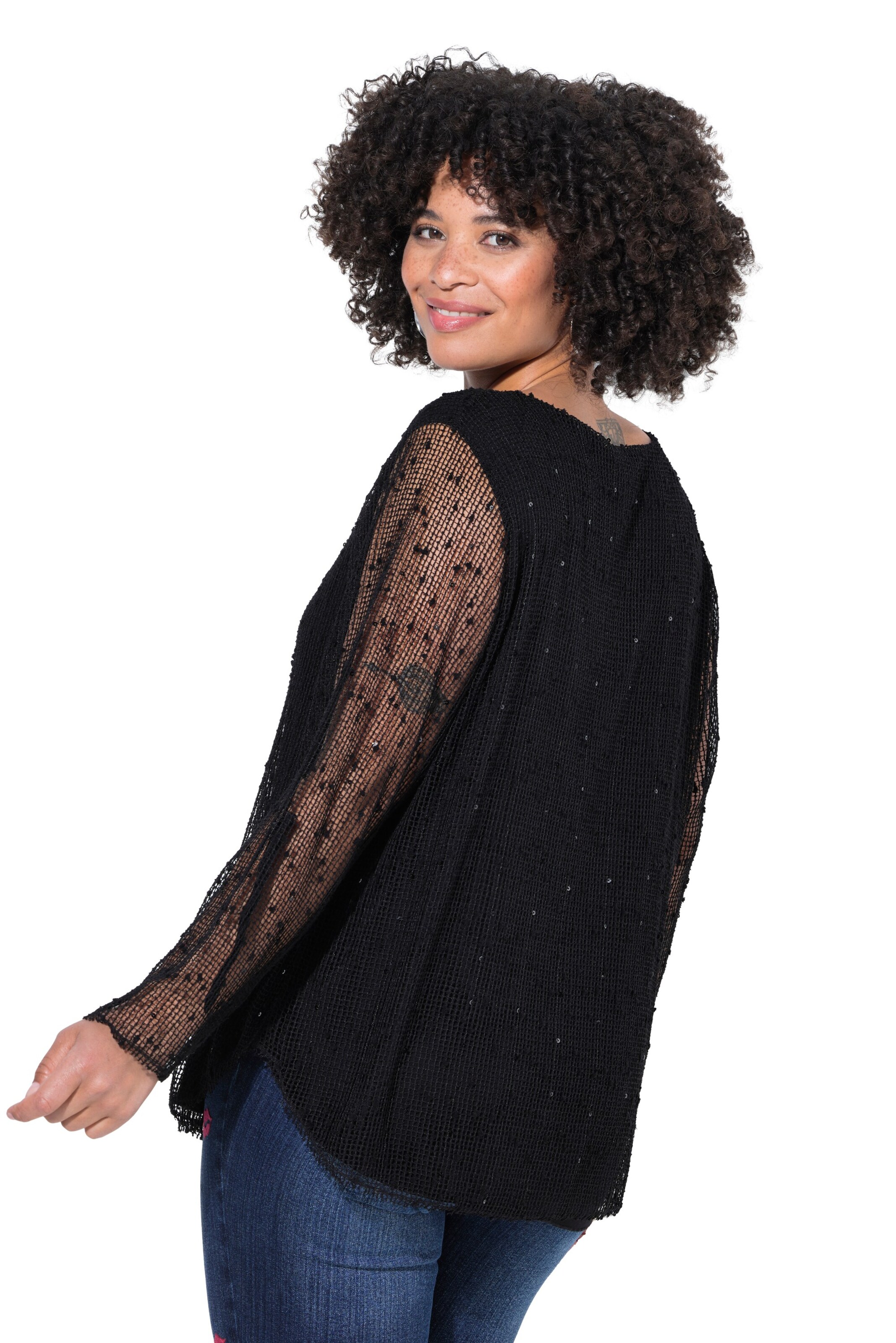 Angel of Style Blouse in Black