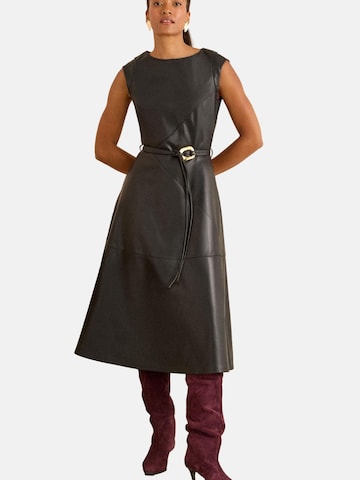 Abito di love & roses in nero: frontale