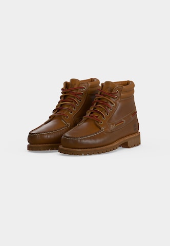 TIMBERLAND Fűzős csizma - barna