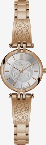 Gc Analog Watch in Gold: front