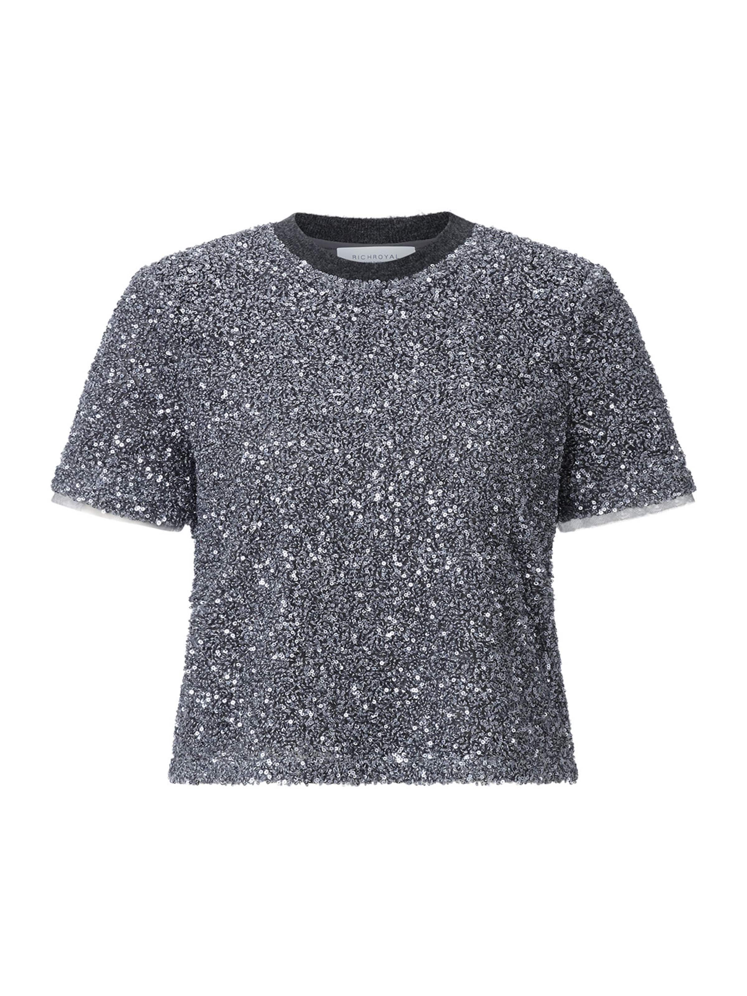 Rich & Royal Shirt in Silver: front