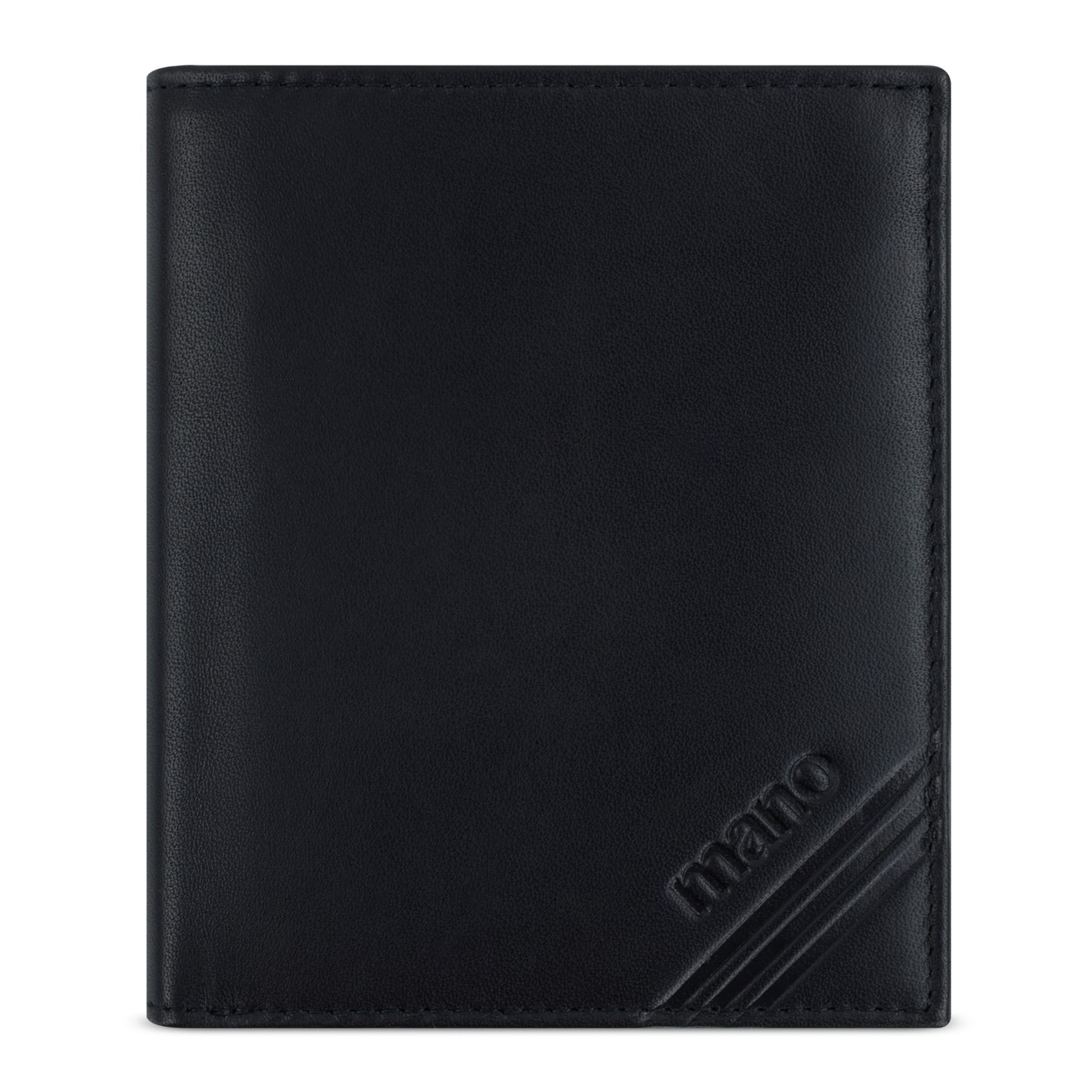 Porte-monnaies 'Don Antonio' mano en noir : devant