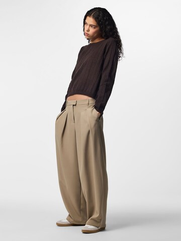 PIECES Pullover in Braun