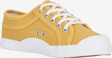 KAWASAKI Sneakers laag 'Tennis' in Geel