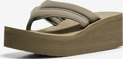 Bershka Varvastossut värissä khaki, Tuotenäkymä