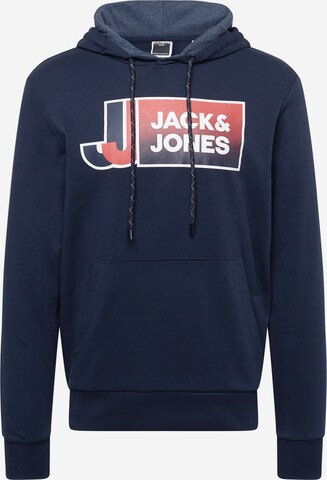 JACK & JONES Sweatshirt 'LOGAN' in Blue: front
