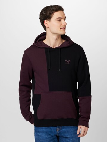 Sweat-shirt 'Casym' Iriedaily en noir : devant