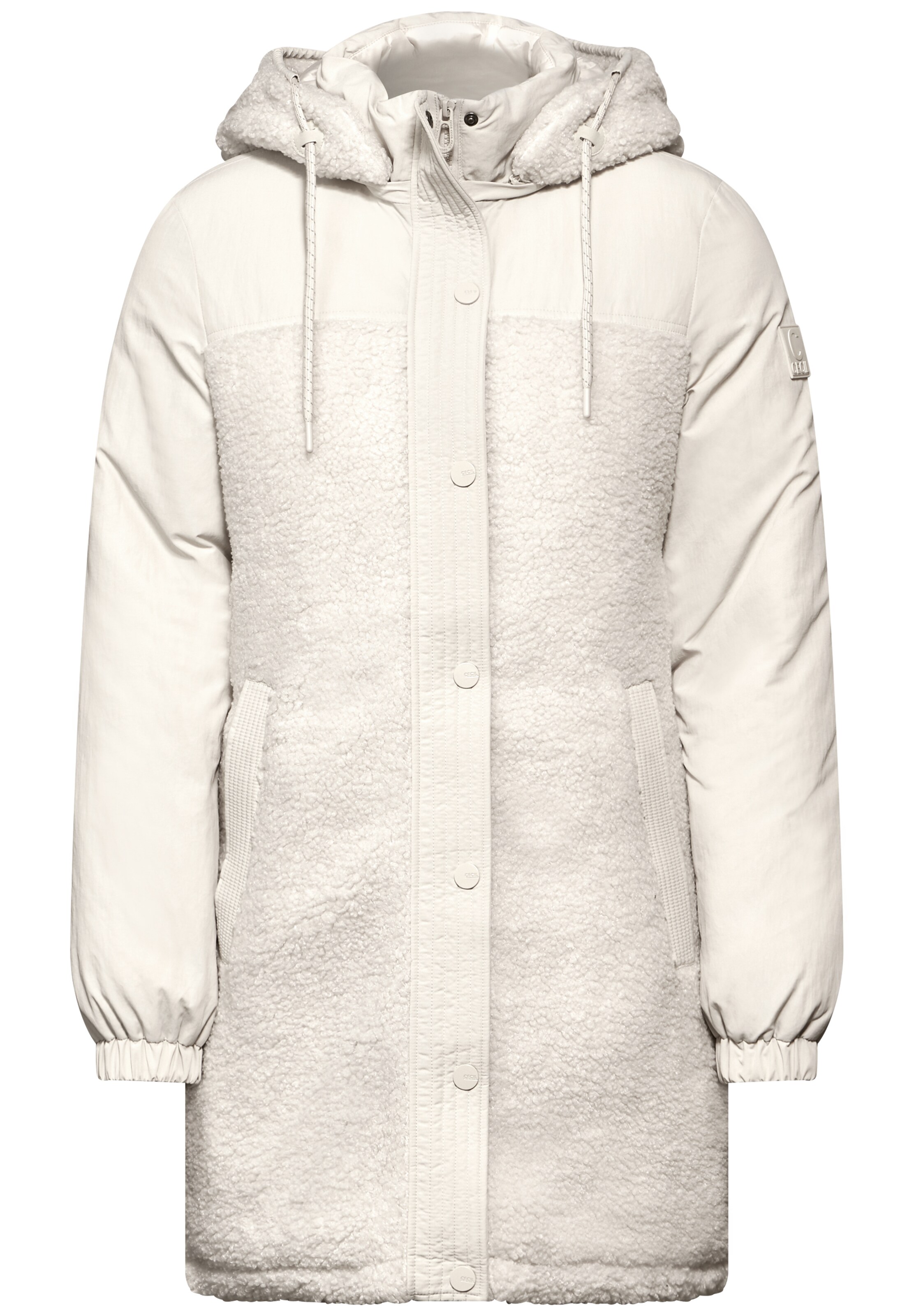 CECIL Wintermantel in Weiß: Vorderseite