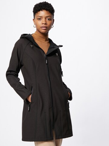 ILSE JACOBSEN Raincoat in Black: front