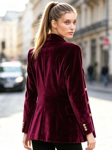 Yesfashion Marynarka w kolorze czerwony