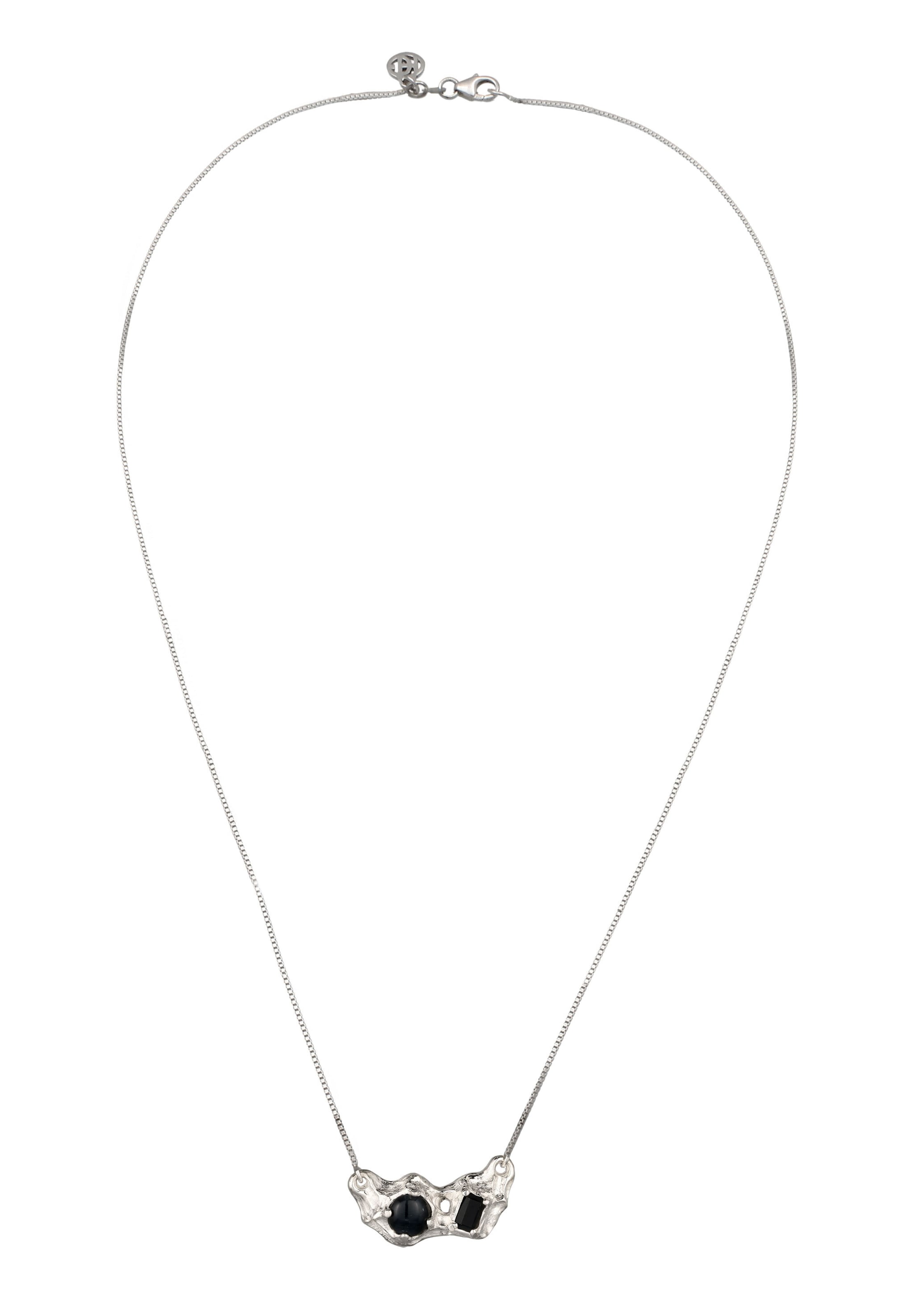 Haze&Glory Ketting in Zilver: voorkant