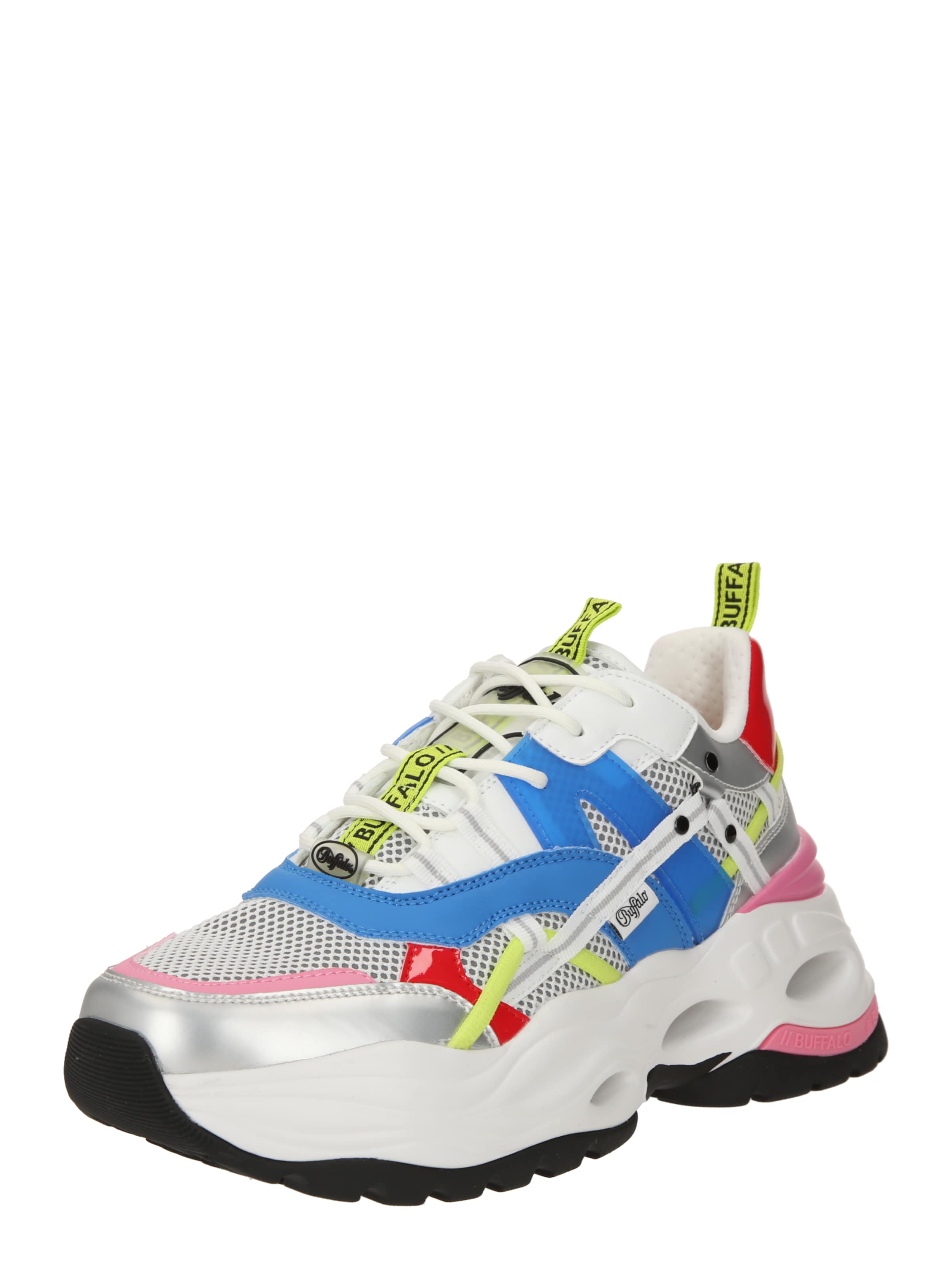 BUFFALO Platform trainers &#x27;Triplet HolLow&#x27; in White: front