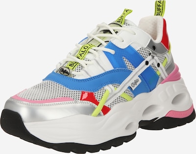 BUFFALO Matalavartiset tennarit 'Triplet HolLow' värissä taivaansininen / limetti / roosa / valkoinen, Tuotenäkymä