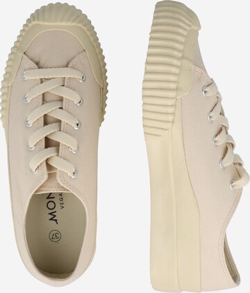 Monki - Zapatillas deportivas bajas en beige