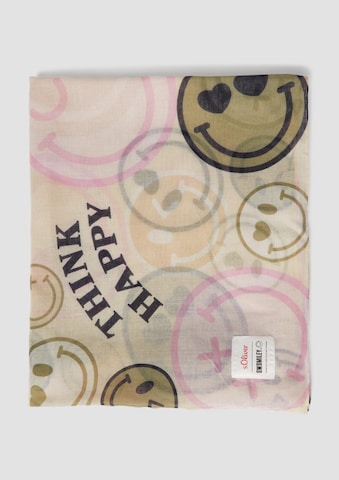 s.Oliver Tunnelsjaal in Roze