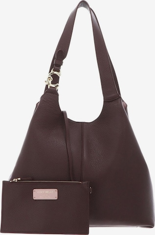 Coccinelle - Bolso de hombro en marrón: frente