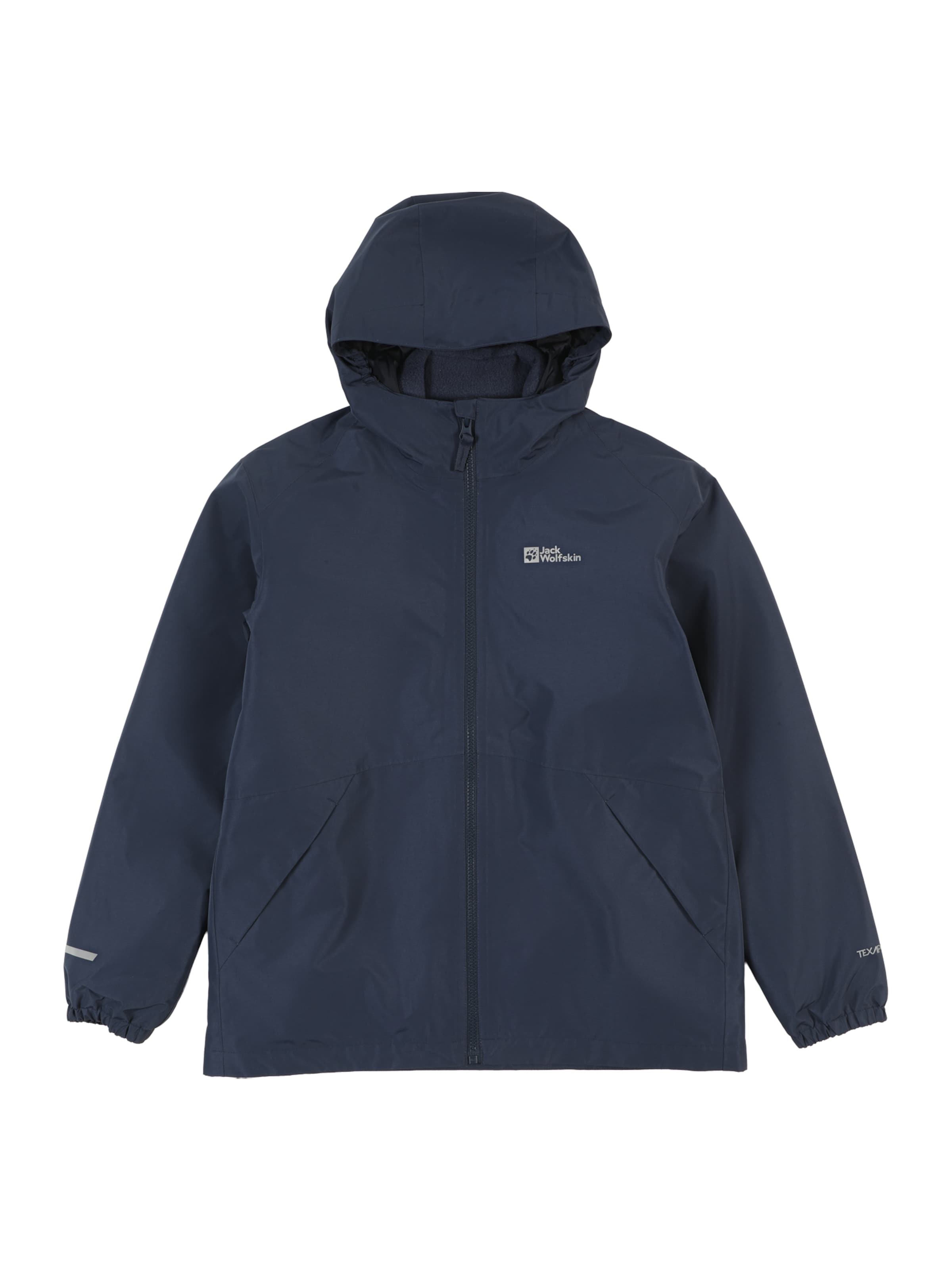 Geacă outdoor &#x27;ICELAND&#x27; de la JACK WOLFSKIN pe albastru: față