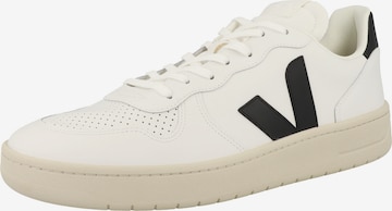 Sneaker bassa 'V-10' di Veja in bianco: frontale