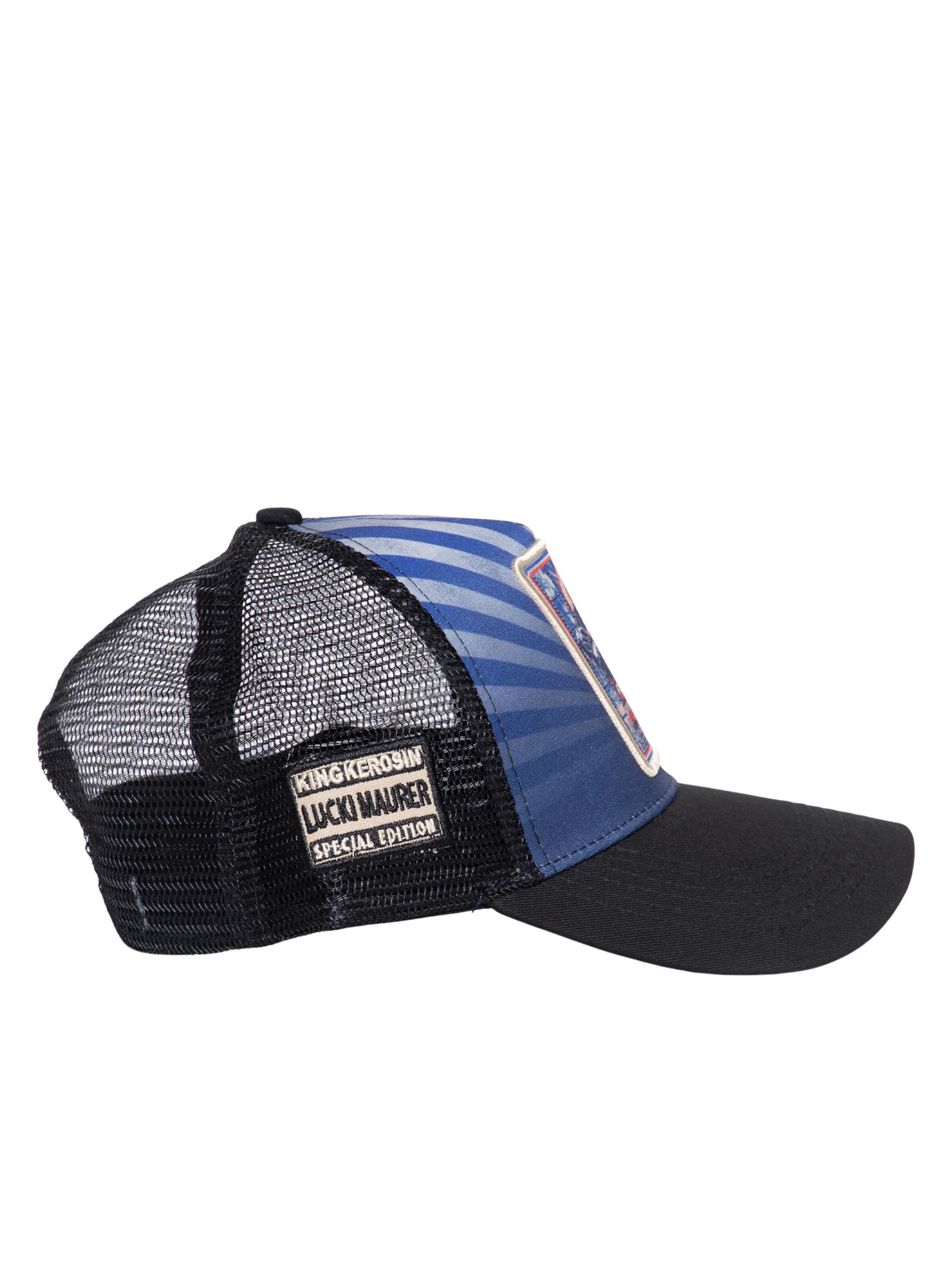 King Kerosin Cap 'Raw & Violent' in Blue