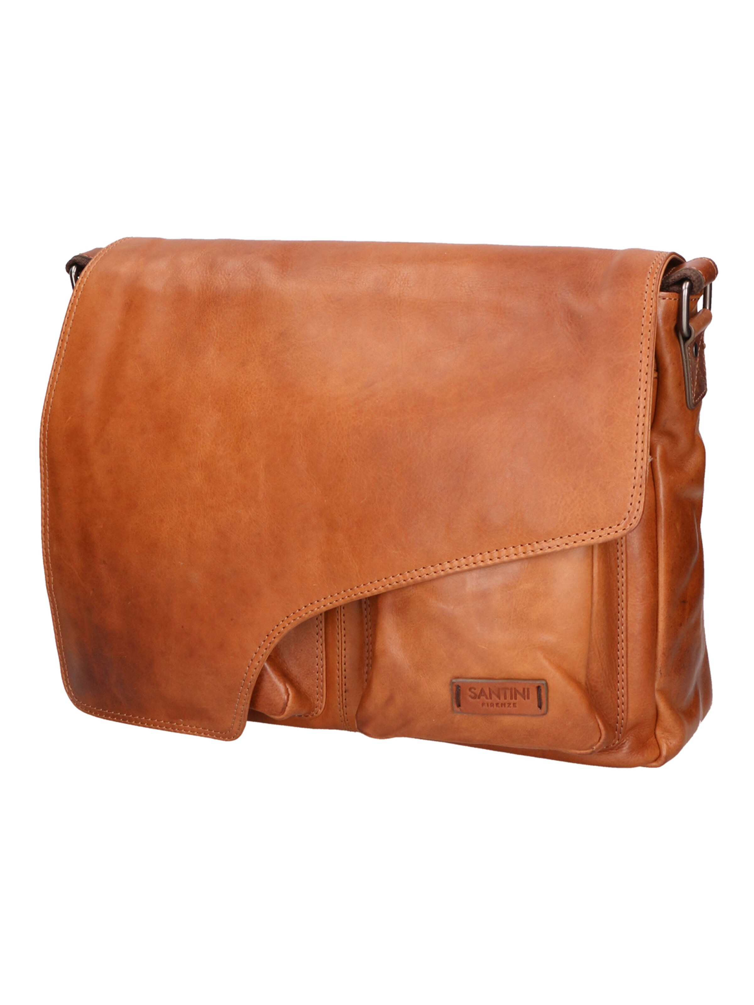 Santini Firenze Umhängetasche in Braun