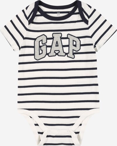 GAP Rompertje/body in de kleur Ultramarine blauw / Lichtgrijs / Wit, Productweergave