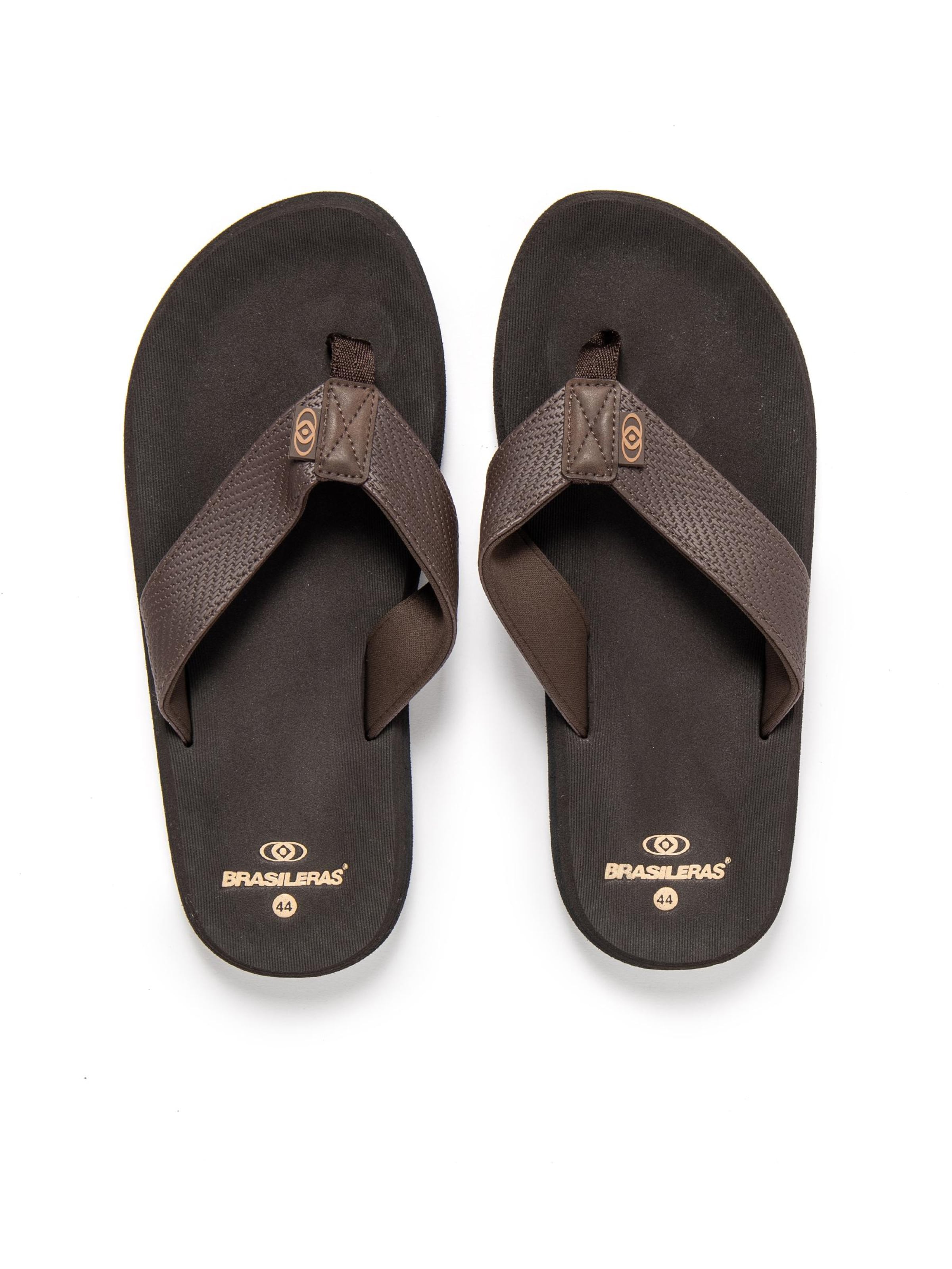 Brasileras Strand-/badschoen 'Puff' in Bruin