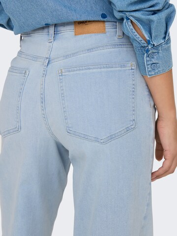 ONLY Wide leg Jeans 'ONLMadison' in Blauw