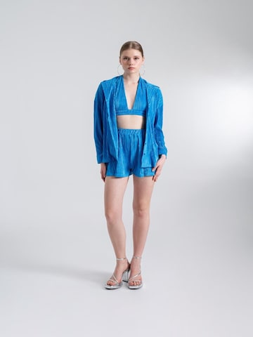 HOLLY LOLLY Blouse in Blauw: voorkant