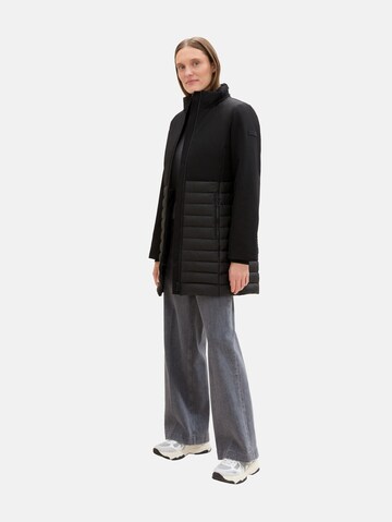TOM TAILOR Between-season jacket in Black