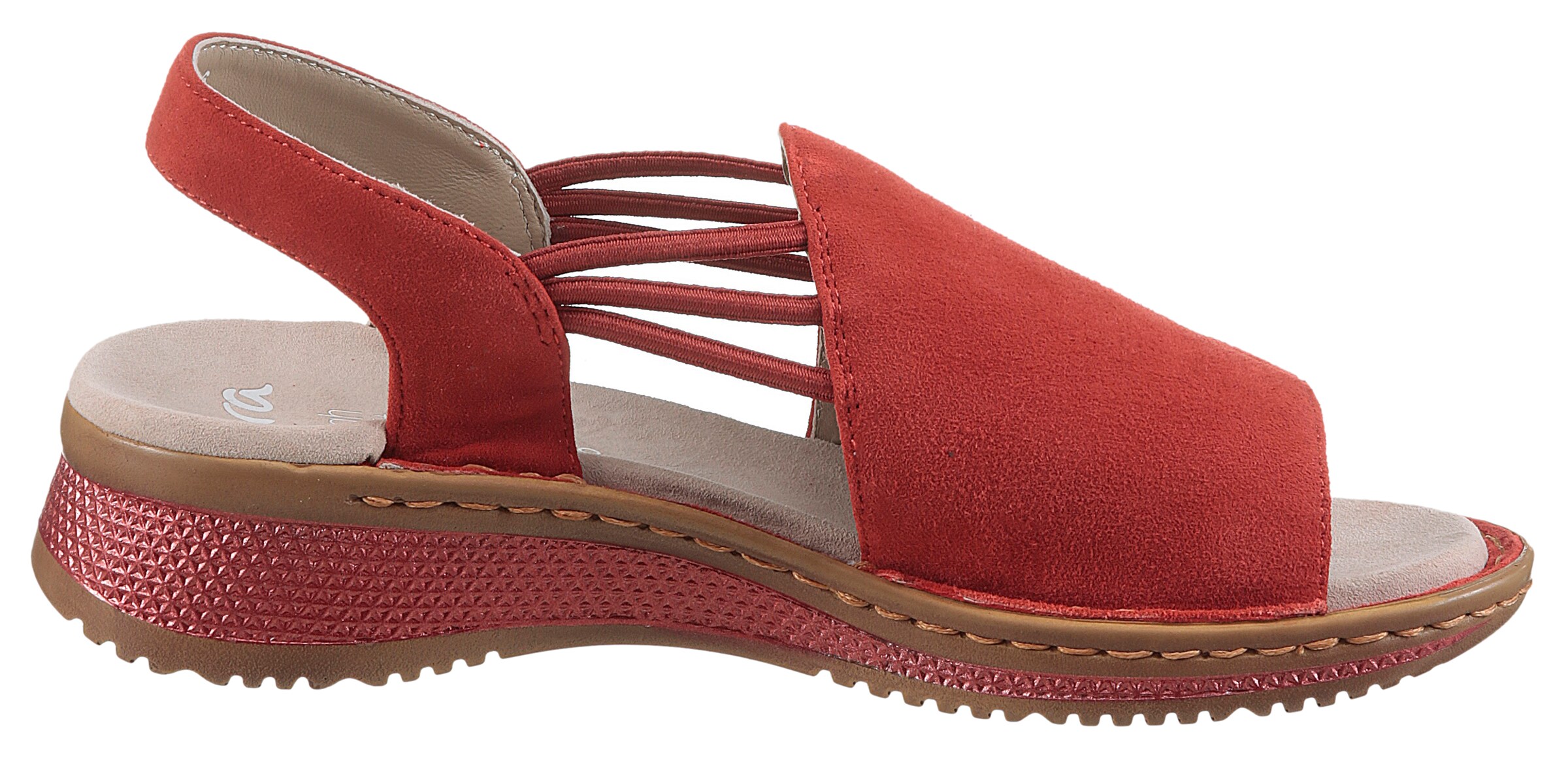 ARA Sandals 'Hawaii' in Red