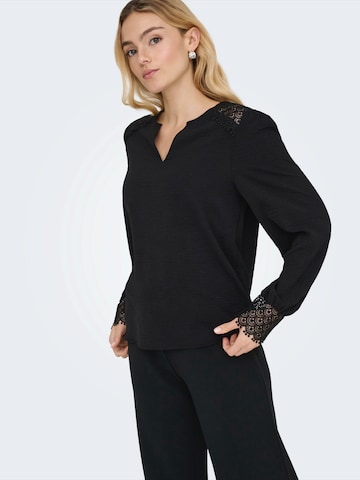 ONLY Bluse 'ONLCERENA METTE' in Schwarz