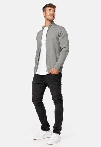 INDICODE JEANS Sweater 'Marco' in Grey