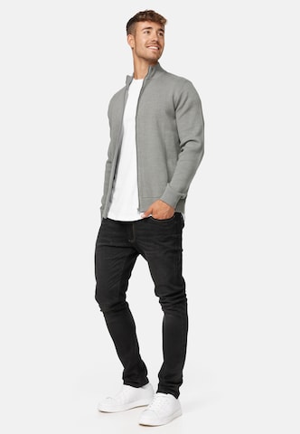 INDICODE JEANS Pullover 'Marco' in Grau