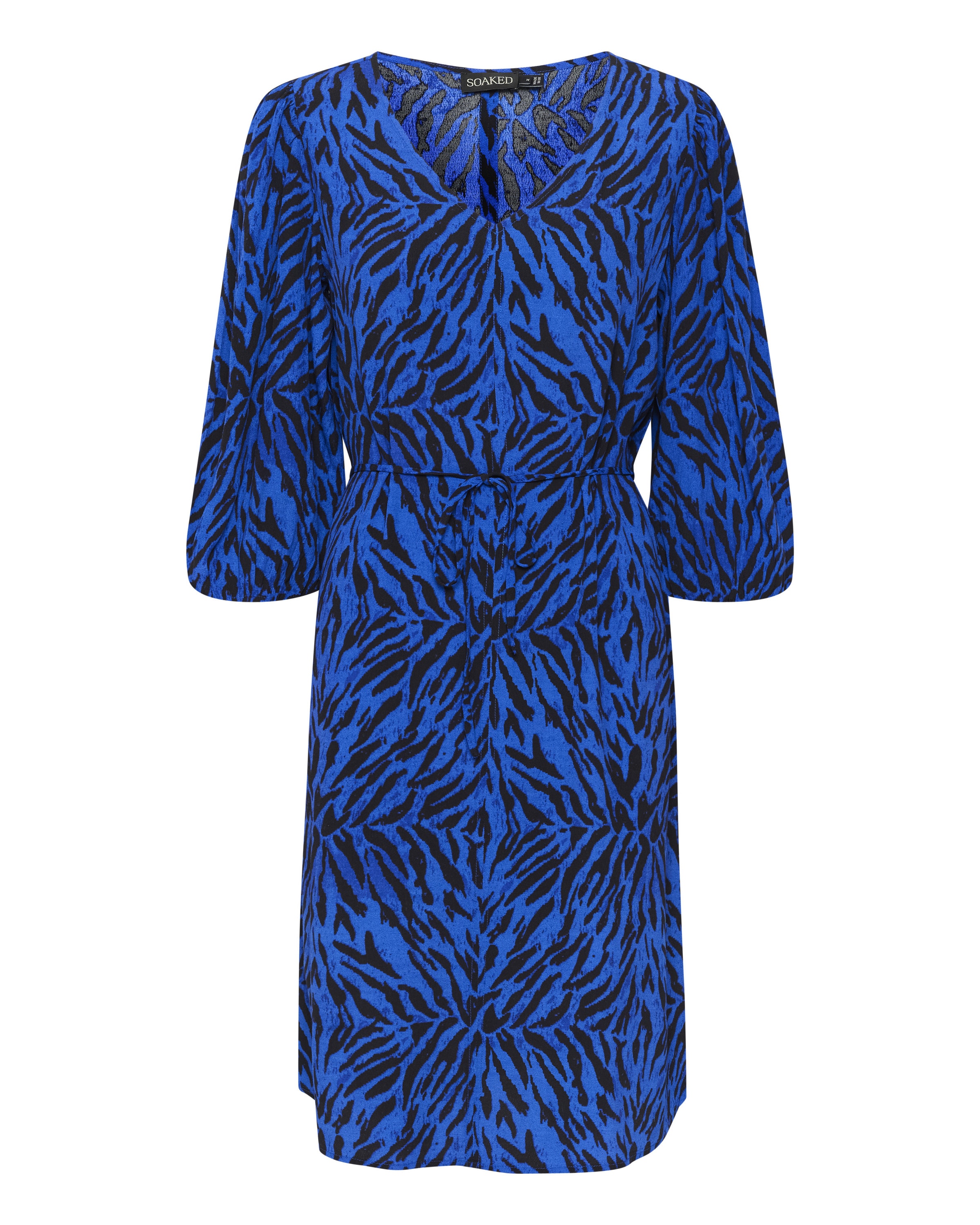 SOAKED IN LUXURY Платье 'Ina' в Синий: спереди