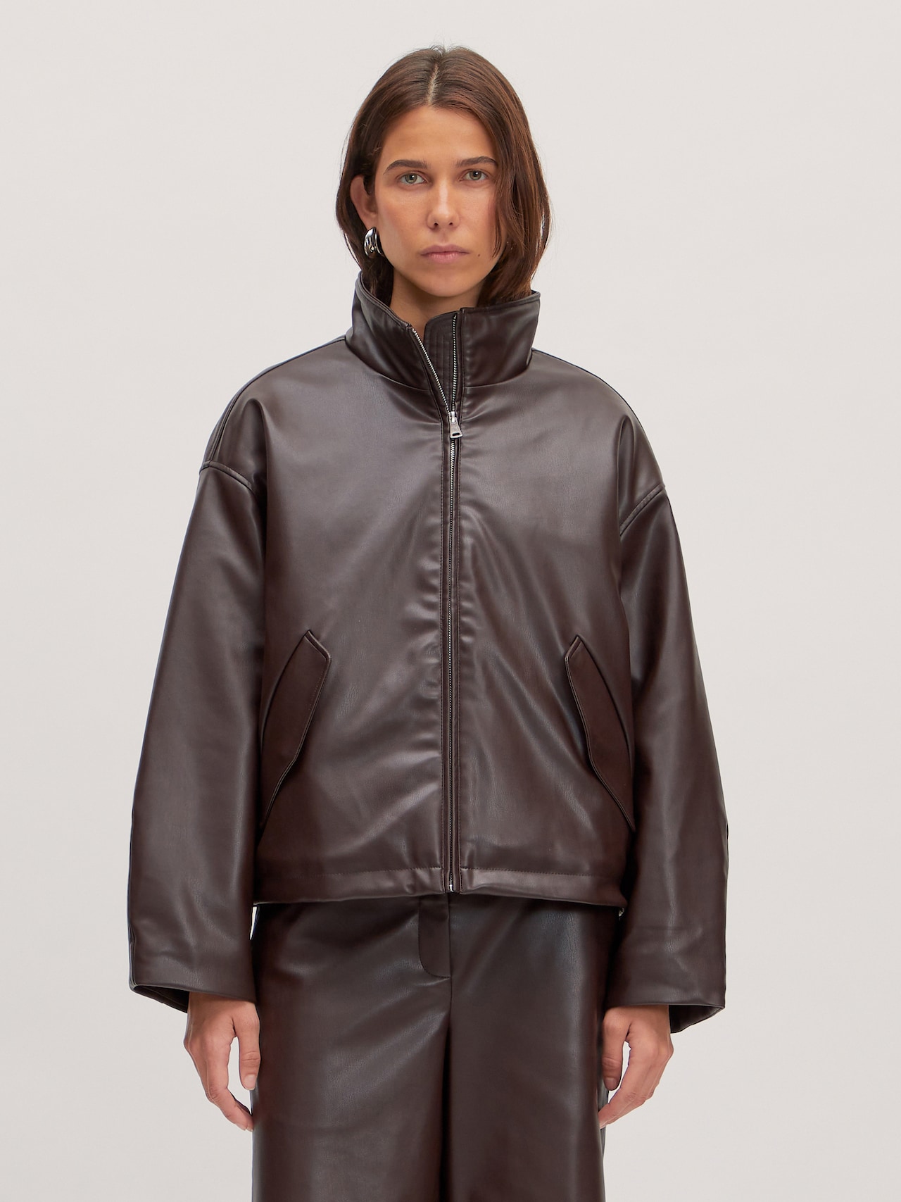 EDITED Produkte Jacke 'Paisley' braun