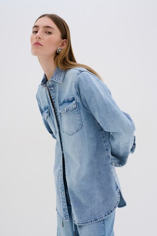 Veste mi-saison 'Dagmar' My Essential Wardrobe en bleu : devant