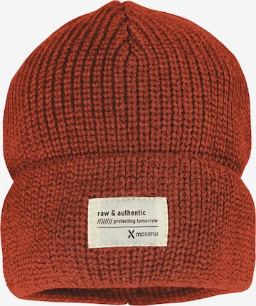 MAXIMO Beanie in Brown: front