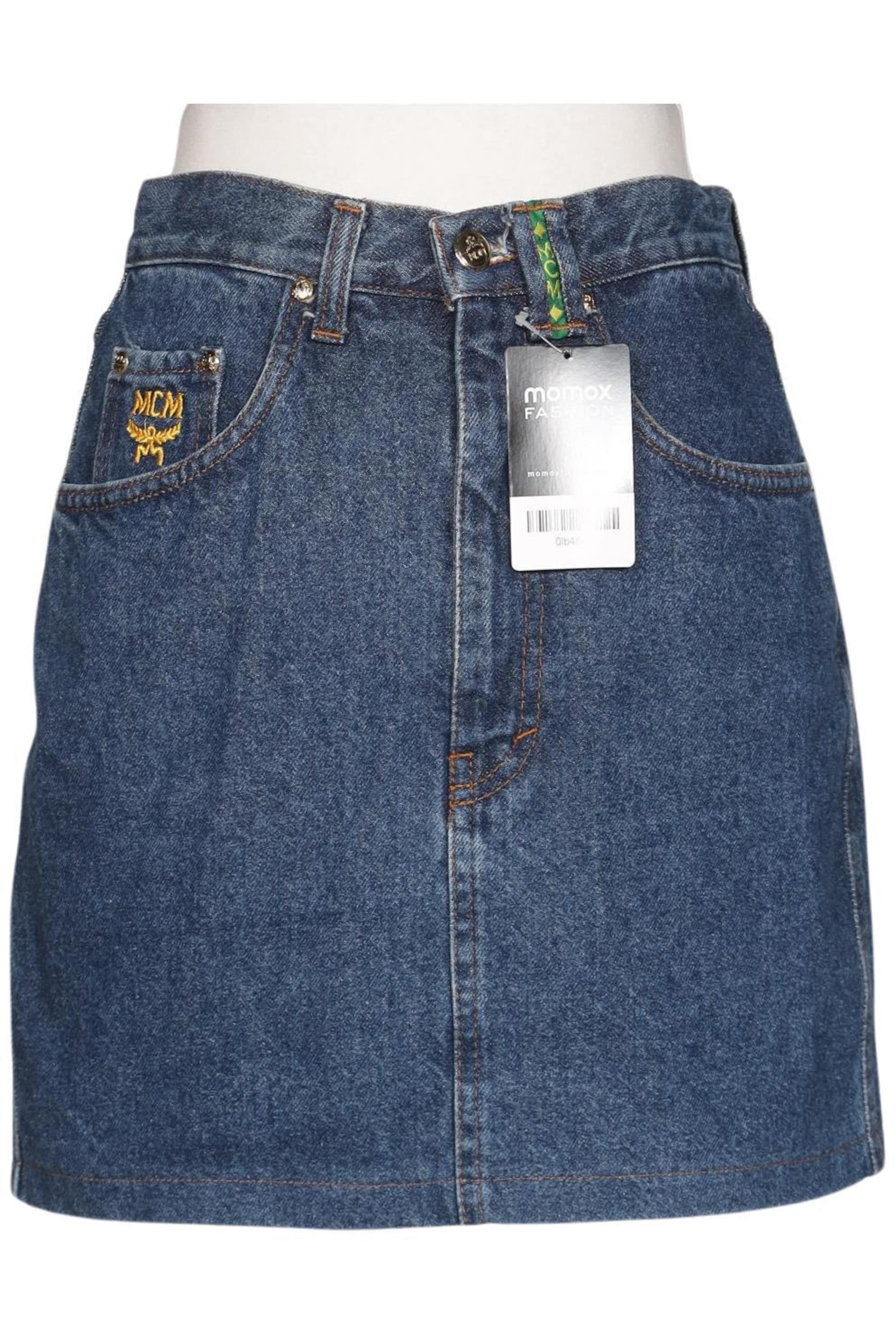 MCM Skirt in M in Blue: front