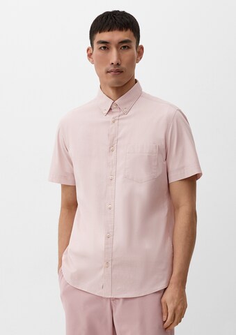 s.Oliver Slim fit Button Up Shirt in Pink: front