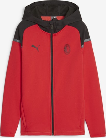 PUMA Sportjacke 'AC Milan' in Rot: predná strana