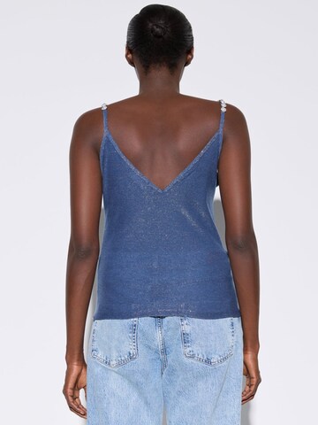 Haut No Matter What en bleu