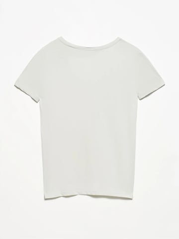T-shirt 'T-Shirts' Dilvin en blanc : devant