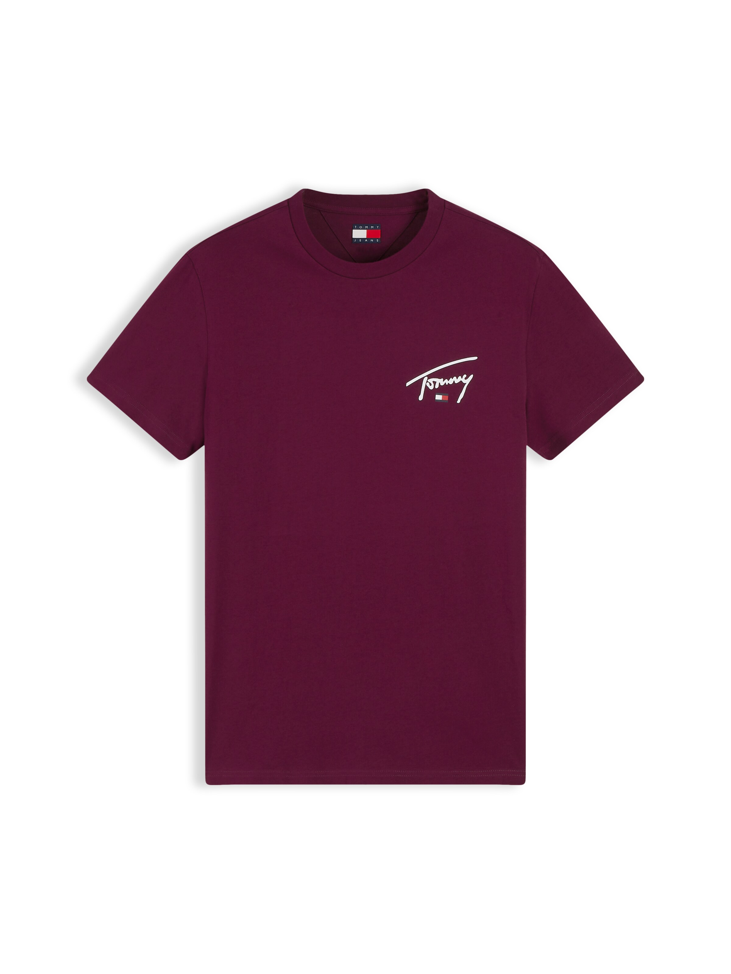 Tommy Jeans - Camiseta en lila: frente
