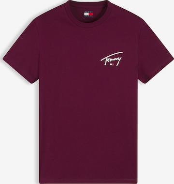 Tommy Jeans - Camiseta en lila: frente