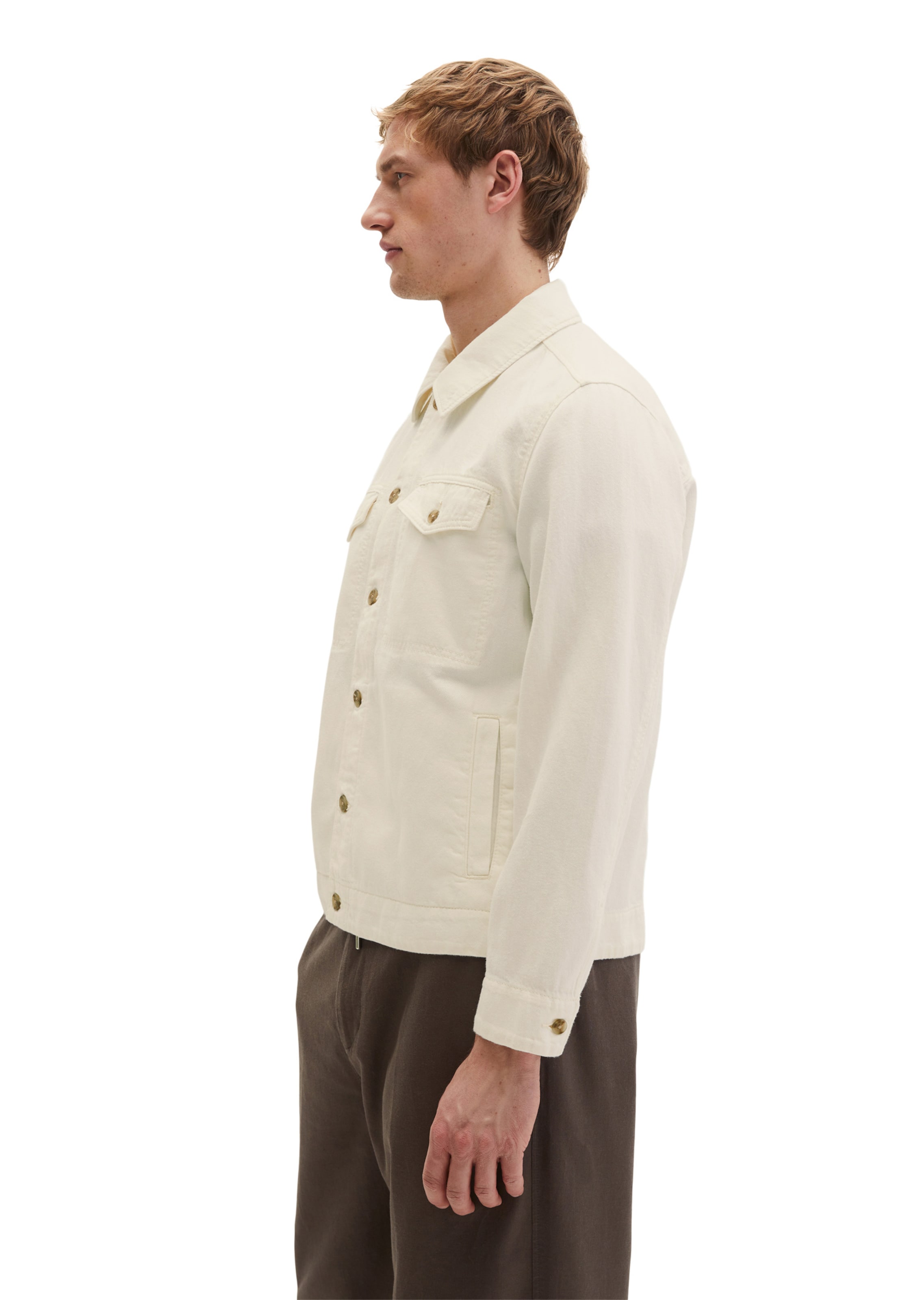 Veste mi-saison Marc O'Polo en blanc